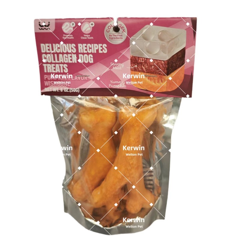 OEM Dry Dog Food Treats Wholesale Dog Dental Snack Treats Goat Milk Cheese Flavor Collagen High Protein Dental Chews for Pets