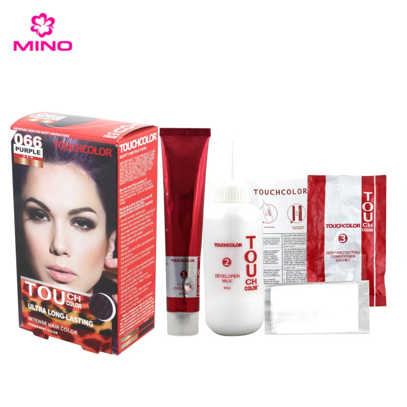 Permanent Hair Dye Supplier - Touch Color All Hair Type