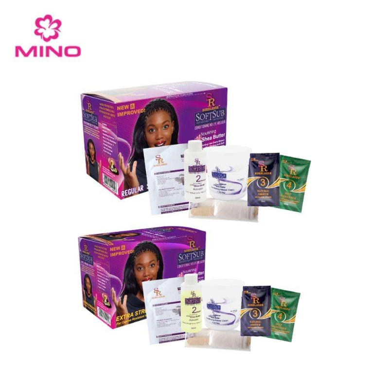 Hair Relaxer Manufacturer - No-Lye Argan Coconut