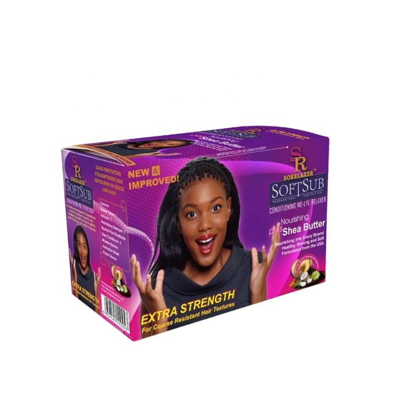 Hair Relaxer Manufacturer - No-Lye Argan Coconut