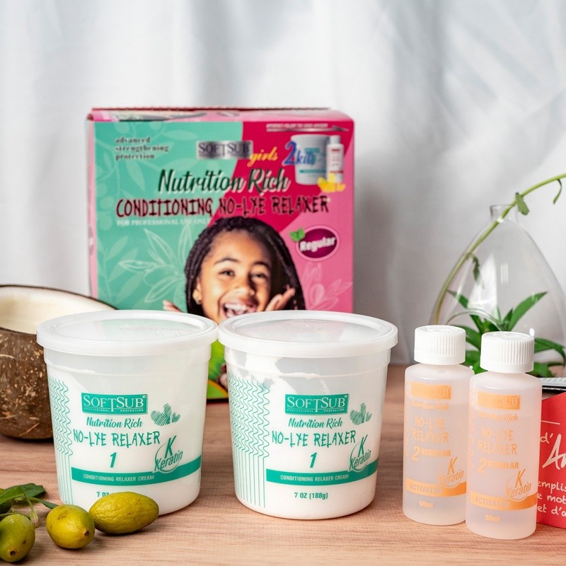 Hair Straighten Cream Factory - No-Lye African Relaxer