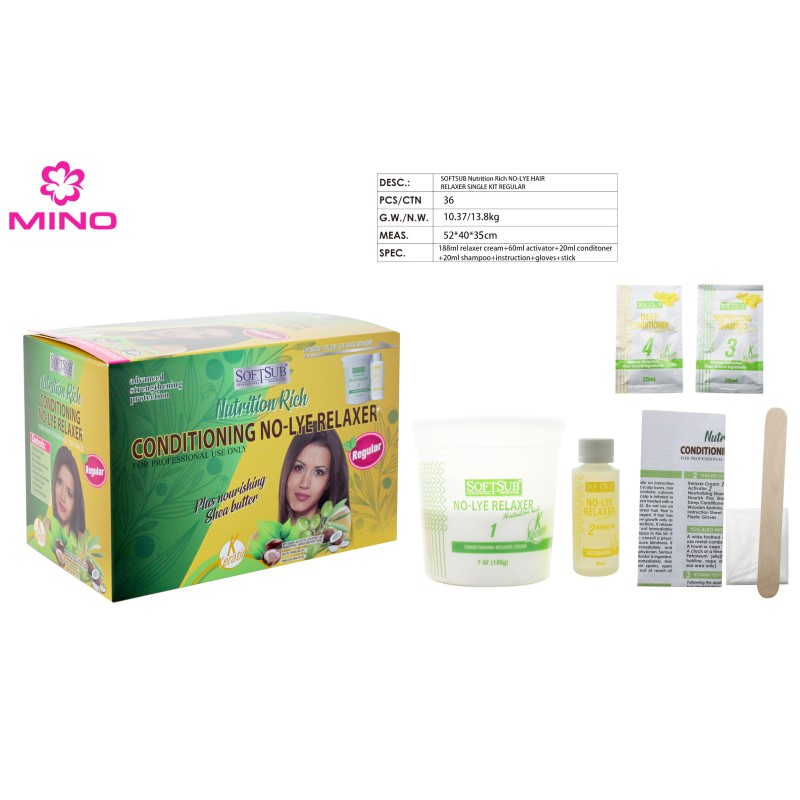 Hair Relaxer Supplier - No-Lye Conditioning Salon