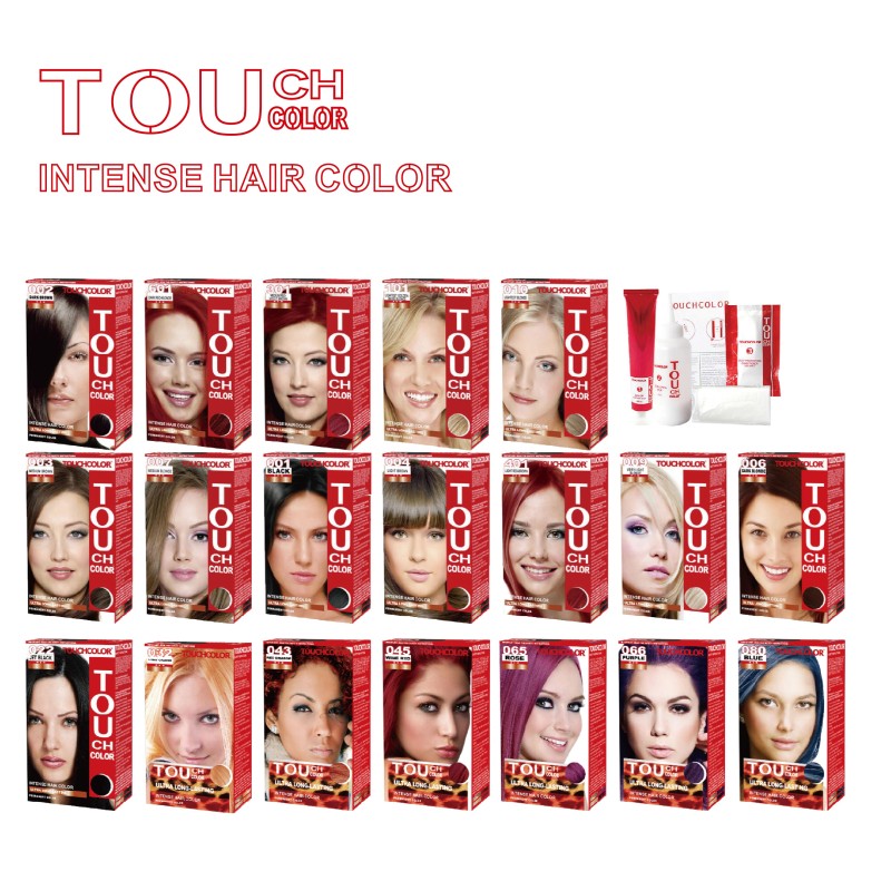 Permanent Hair Dye Supplier - Touch Color All Hair Type