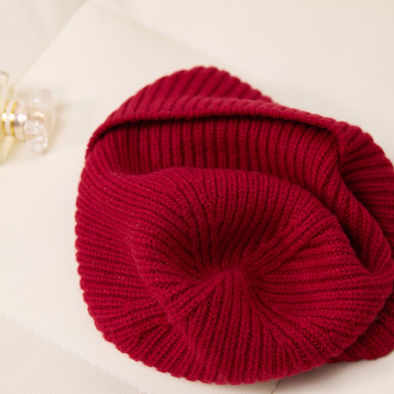 Cashmere Beanie Manufacturer - Custom Real Jacquard Knitted