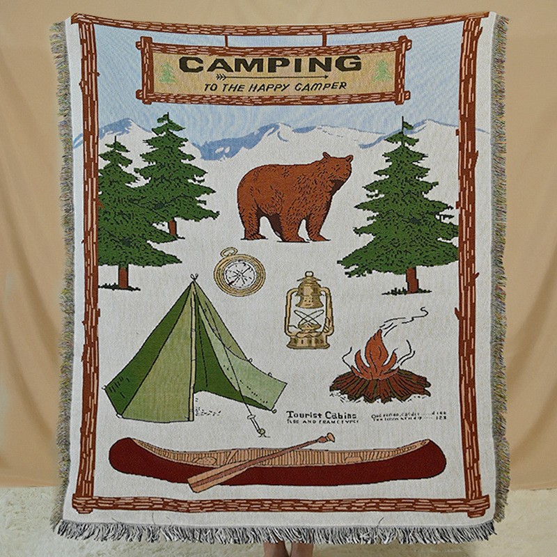 Outdoor Blanket Manufacturer - Cotton Camping Picnic Mat