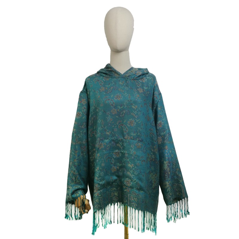 Vintage Hoodie Supplier - Ethnic Styles Paisley Handmade