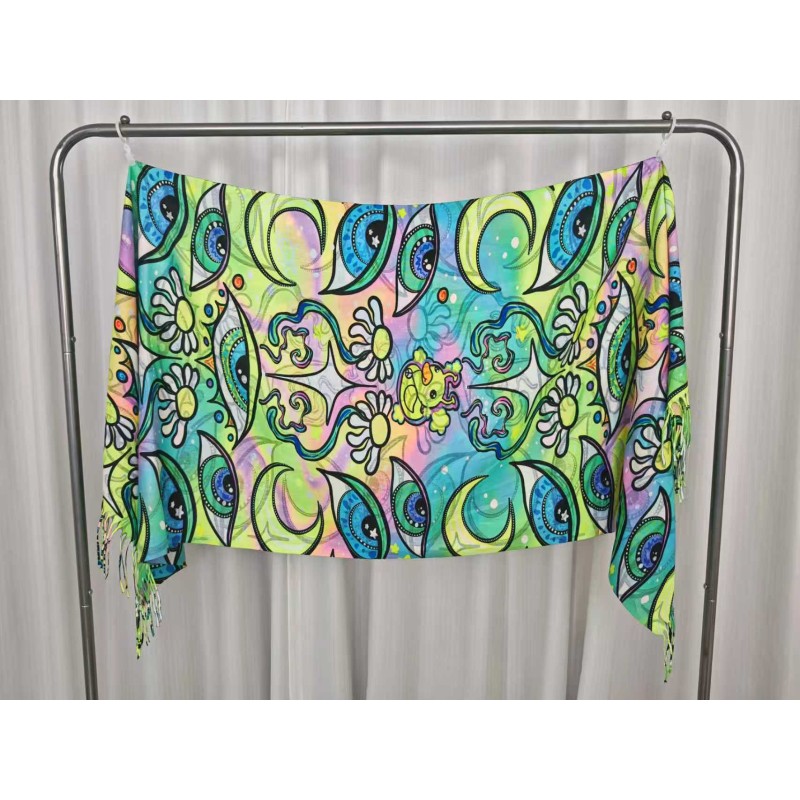 Winter Scarf Factory - Custom UV Reactive Polyester