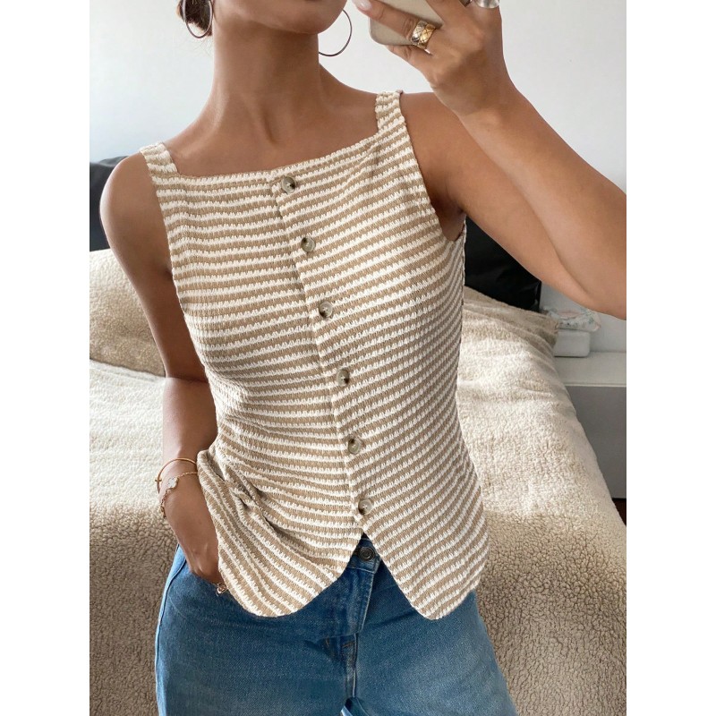 Camisole Top Manufacturer - Custom Women's Casual Sleeveless