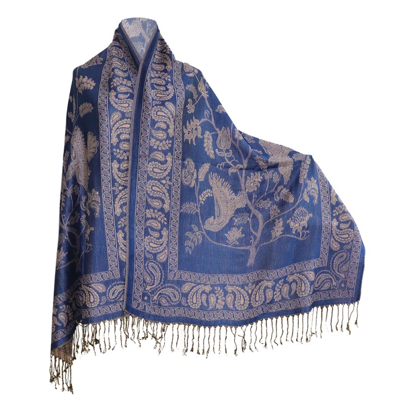 Floral Shawl Manufacturer - Reversible Vintage Jacquard