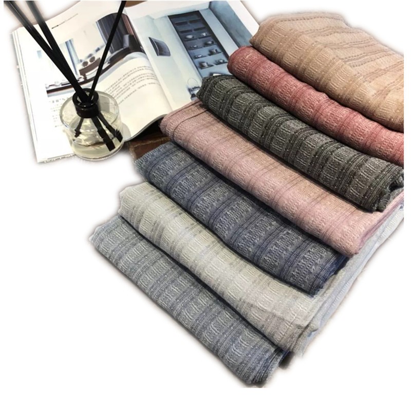 Cotton Scarf Factory - Korean Plain Natural Linen