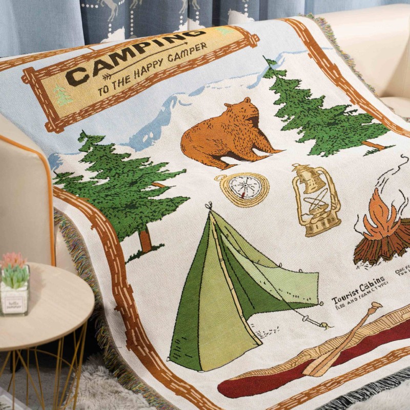 Outdoor Blanket Manufacturer - Cotton Camping Picnic Mat