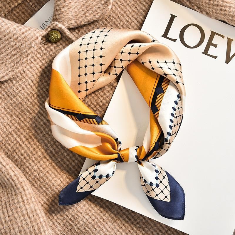 Silk Scarf Manufacturer - Women's Autumn Bib Hair