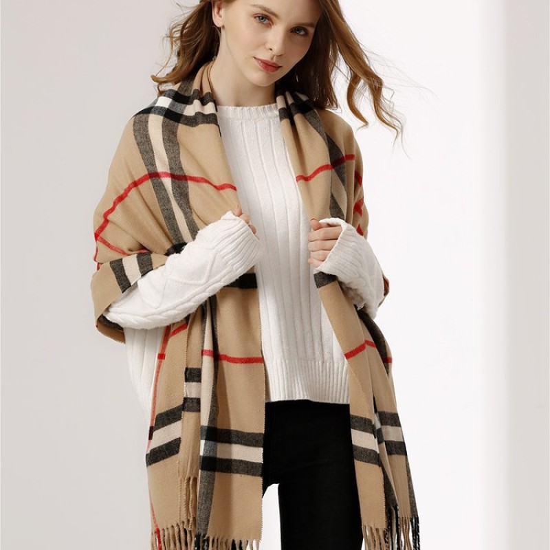 Polyester Scarf Supplier - Autumn Winter Muslim Square