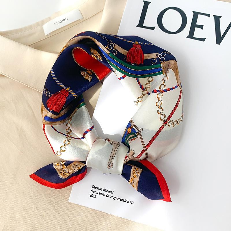 Neck Scarf Supplier - Mall Square Vintage Silk