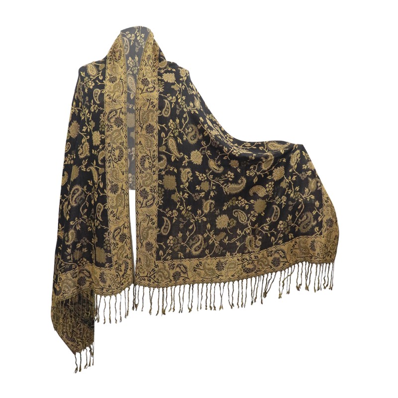 Jacquard Scarf Supplier - Luxury Floral Pattern Lightweight