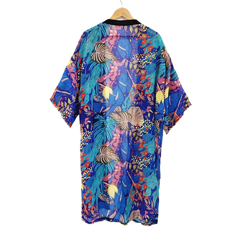 Beach Kimono Factory - Women's Fashion Long Cardigan