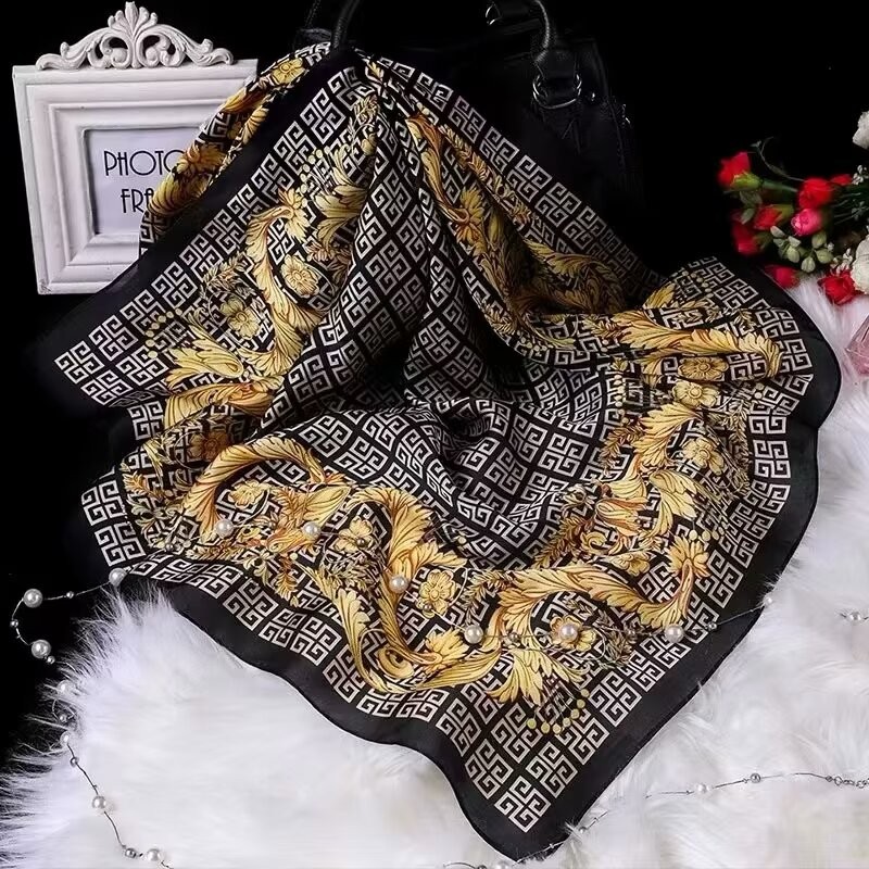 Silk Scarf Supplier - Women's Autumn Bib Hair Band