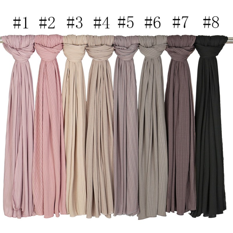 Hijab Supplier - 2024 High Quality Ribbed Stretch