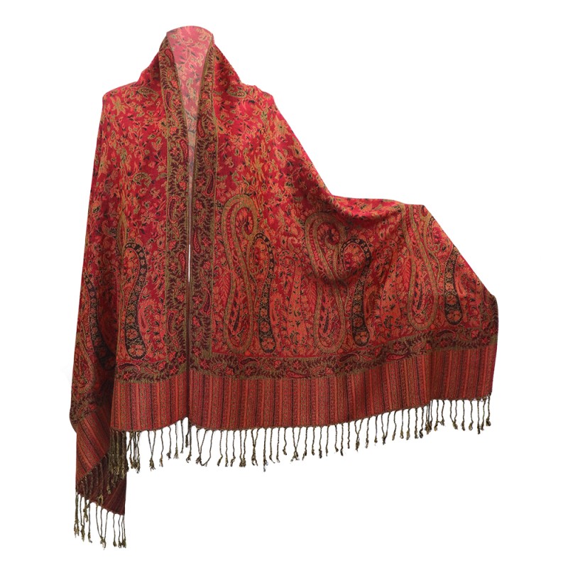 Vintage Shawl Supplier - 2025 New Pashmina Flower