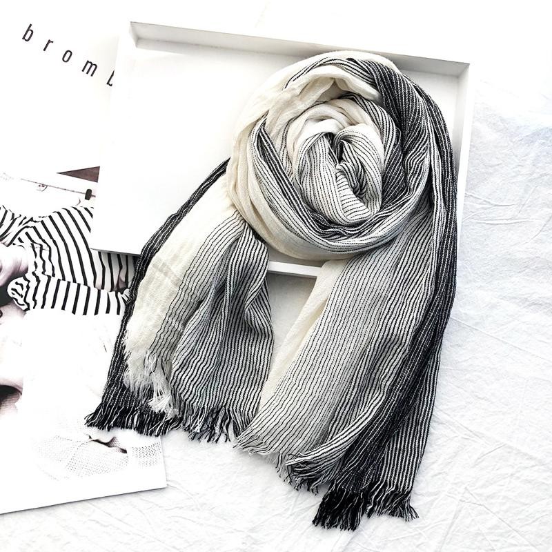 Men's Cotton Scarf Factory - New Style Striped
