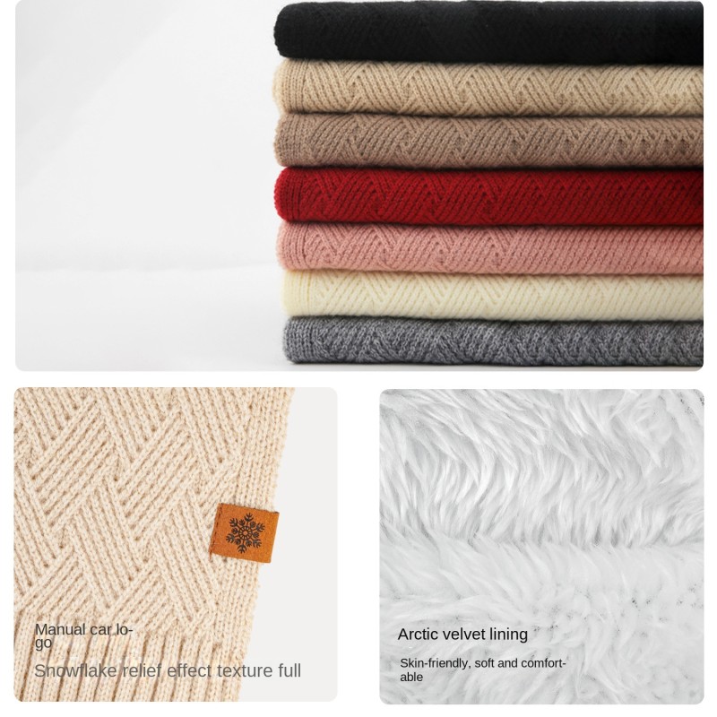 Winter Set Supplier - Autumn Acrylic Hat Scarf