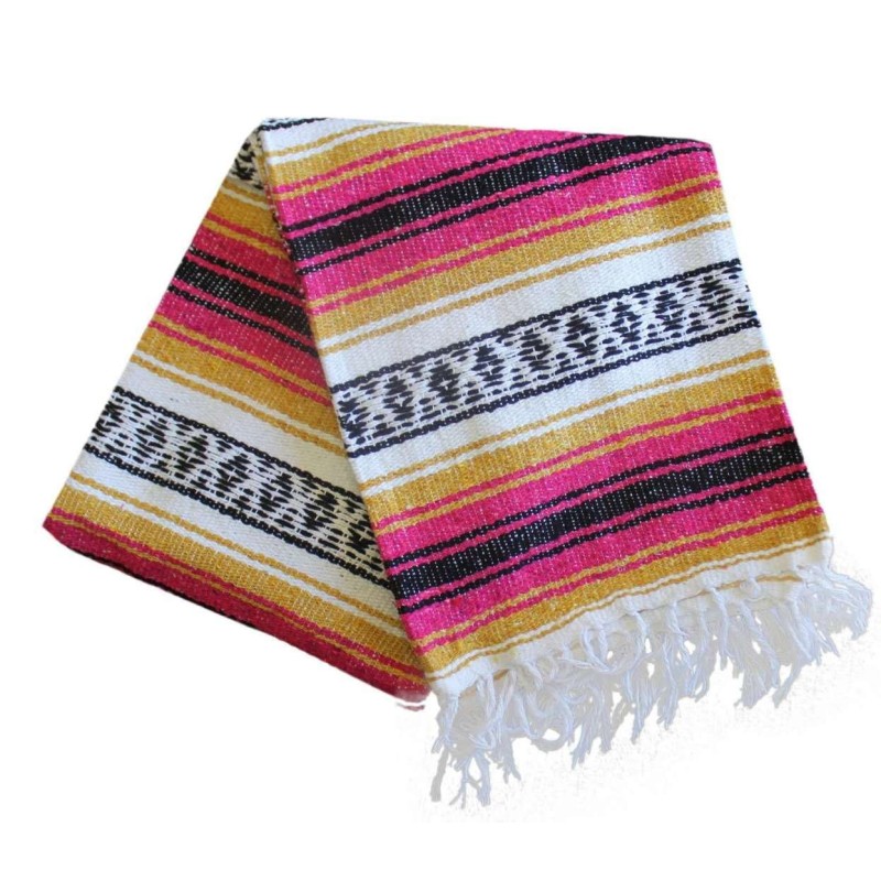 Mexican Blanket Supplier - Large Assorted Bright Colors