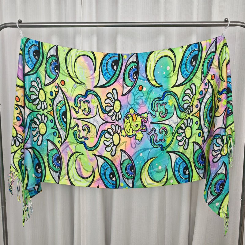 Windproof Scarf Manufacturer - Customized UV Effect Long