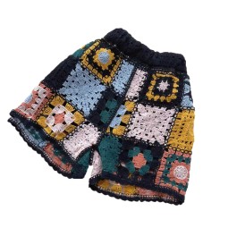 Knitted Blouse Factory - Ethnic Style Hand-Crocheted Vest