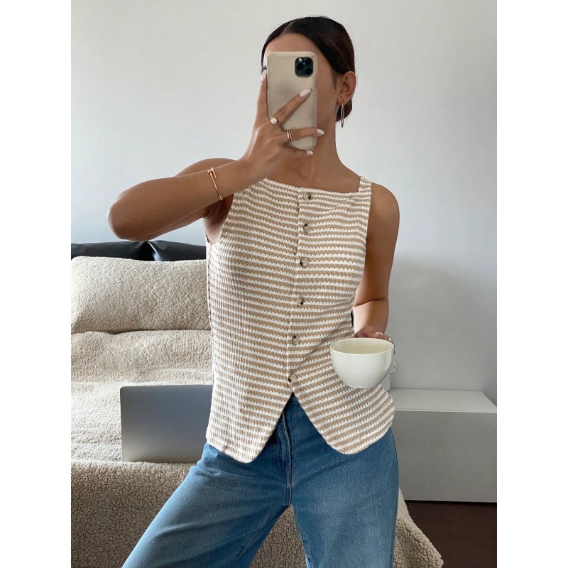 Camisole Top Manufacturer - Custom Women's Casual Sleeveless