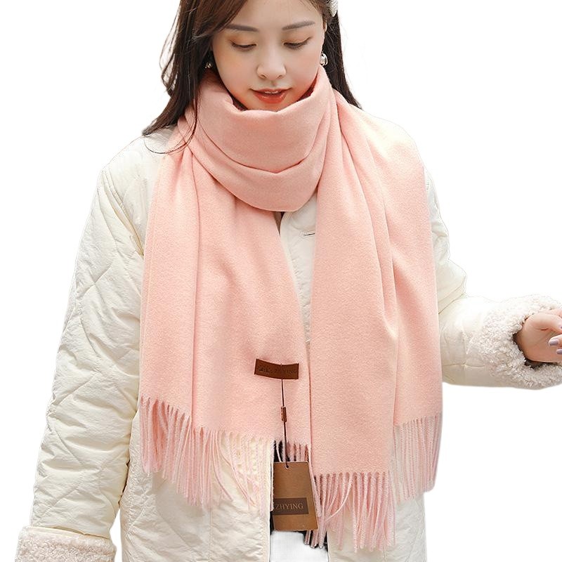 Cashmere Scarf Factory - Solid Color Fashion All-Match