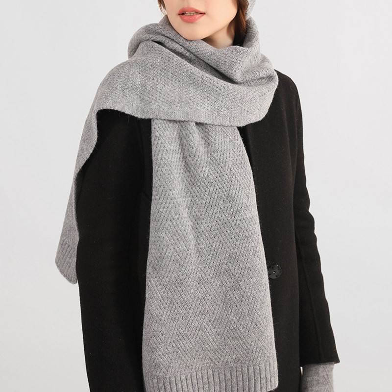Winter Scarf Manufacturer - Custom Knitted Wool Thick
