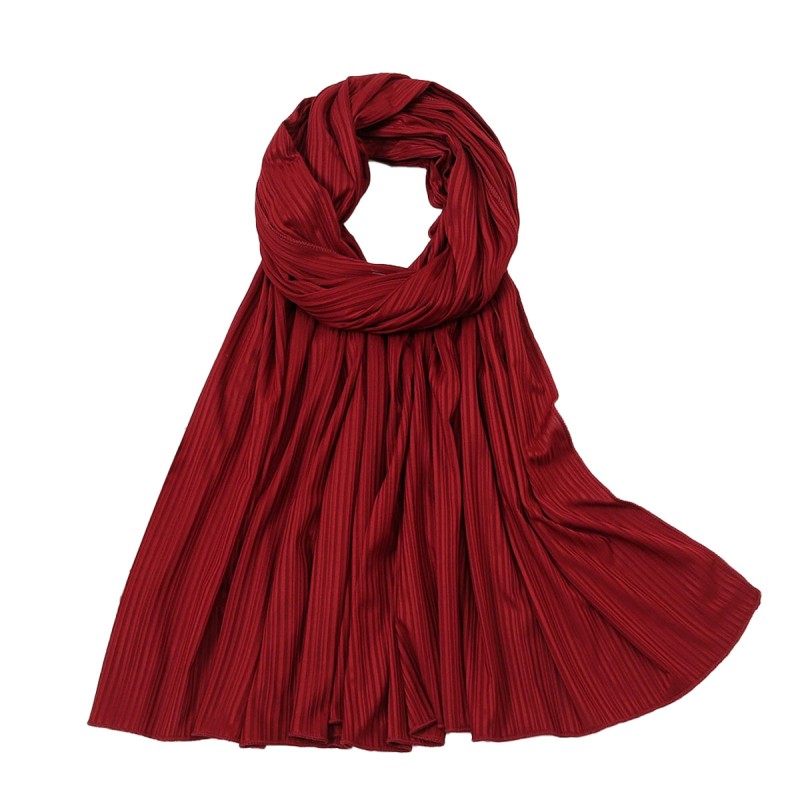 Hijab Supplier - 2024 High Quality Ribbed Stretch