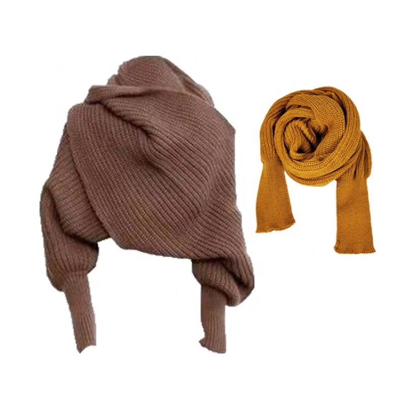 Wool Wrap Manufacturer - Super Thick Long Knitting