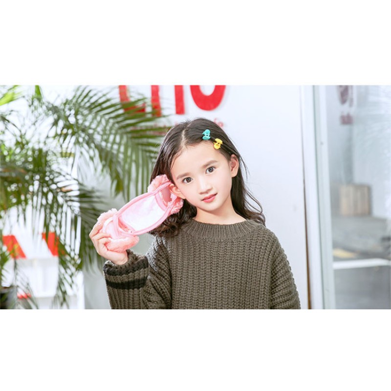 Kids Mask Supplier - Bear Cartoon Plush Warm