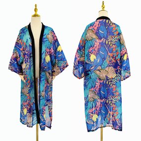Beach Kimono Factory - Women's Fashion Long Cardigan