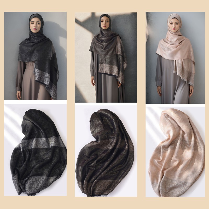 Muslim Scarf Supplier - Vintage Wholesale Long Hijab