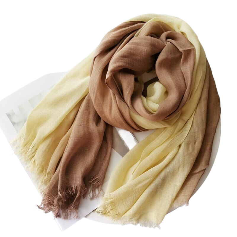 Cotton Scarf Manufacturer - Autumn Winter Gradient