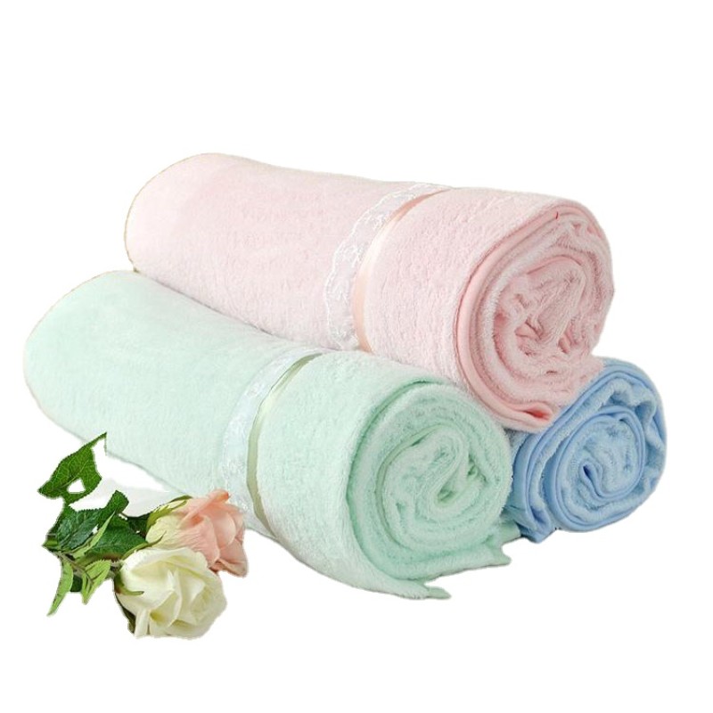 Custom Bamboo Knitted Blanket 100*120cm Colorful Bamboo Wrap Knit Sofa Blanket Soft Feeling Blanket for Baby