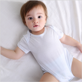 Hot Selling High Quality Organic Bamboo Baby Bodysuit Newborn Short Sleeve Clothes Romper Baby Suit