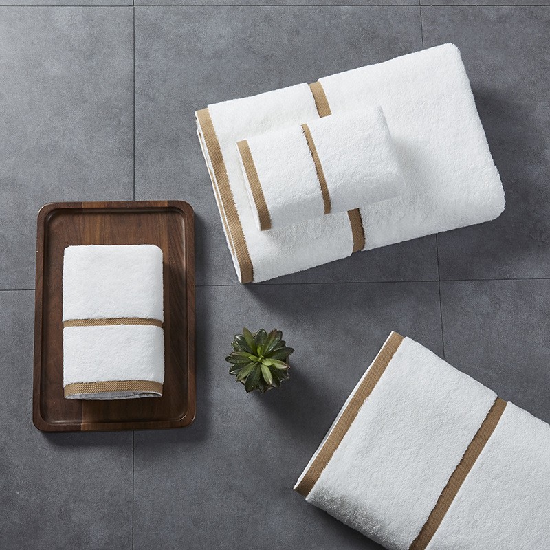 Luxury 100% Cotton Bath Sheets Extra Large Highly Absorbent Plain White Towel for Adults-80*160cm for Hotels