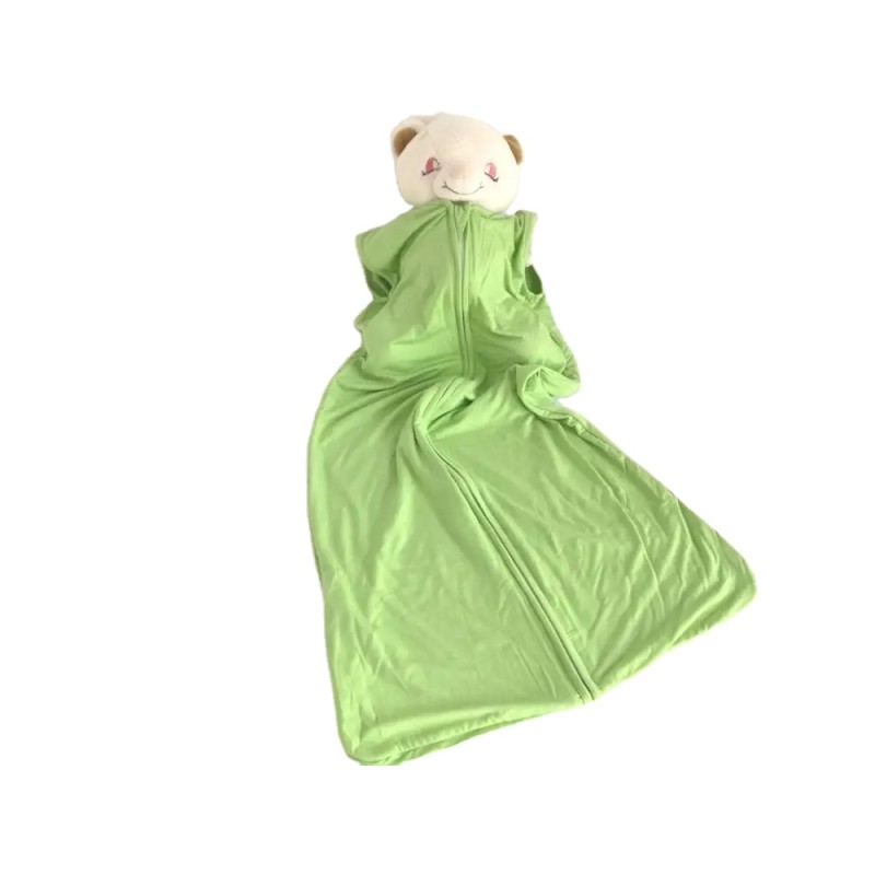 Bamboo Jersey Fabric Baby Sleeping Bag Customized Soft Baby Sleeping Sack One Layer Jersey Baby Sleeping Bag