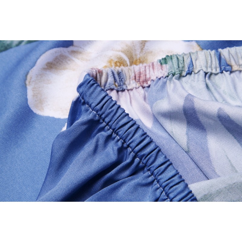 Customized Reactive Printing 100%Bamboo Crib Fitted Sheet Bed Fabric Crib Sheet Cover Bamboo Fitted Crib Sheets