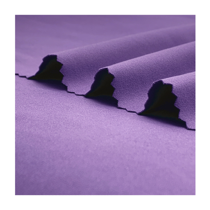 In Stock 78%Recycle Polyester 22%Spandex 4Way High Stretch Interlock Fabric One Side Light Brushed 250gsm Sportswear Yoga Fabric