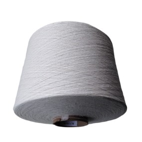 Ne11/1 55% Hemp 20% Rayon 25% Recycled Polyester Blended Ring Spun Yarn Anti-Static Feature for Weaving and Knitting