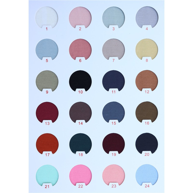 Stock Fabric 75% Organic Bamboo 25% Recycled Polyester 160GSM Jersey Fabric for T-Shirts Loungewear Lightweight Pajamas Fabrics