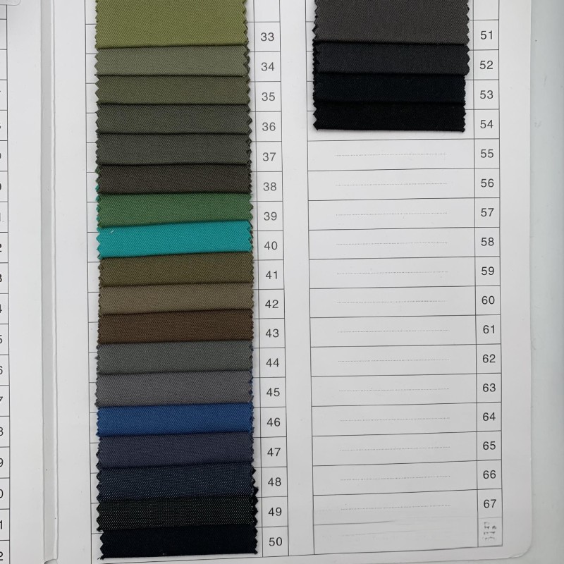 79.5% Organic Cotton 19% Polyester 1.5% Spandex 190gsm Stretch Twill  Soft Sustainable Fabric for Jackets & Workwear