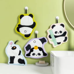 Cute Design 100% Coral Fleece Hand Dry Towel Coral Velvet Soft Baby Washcloth Skin Care Towel