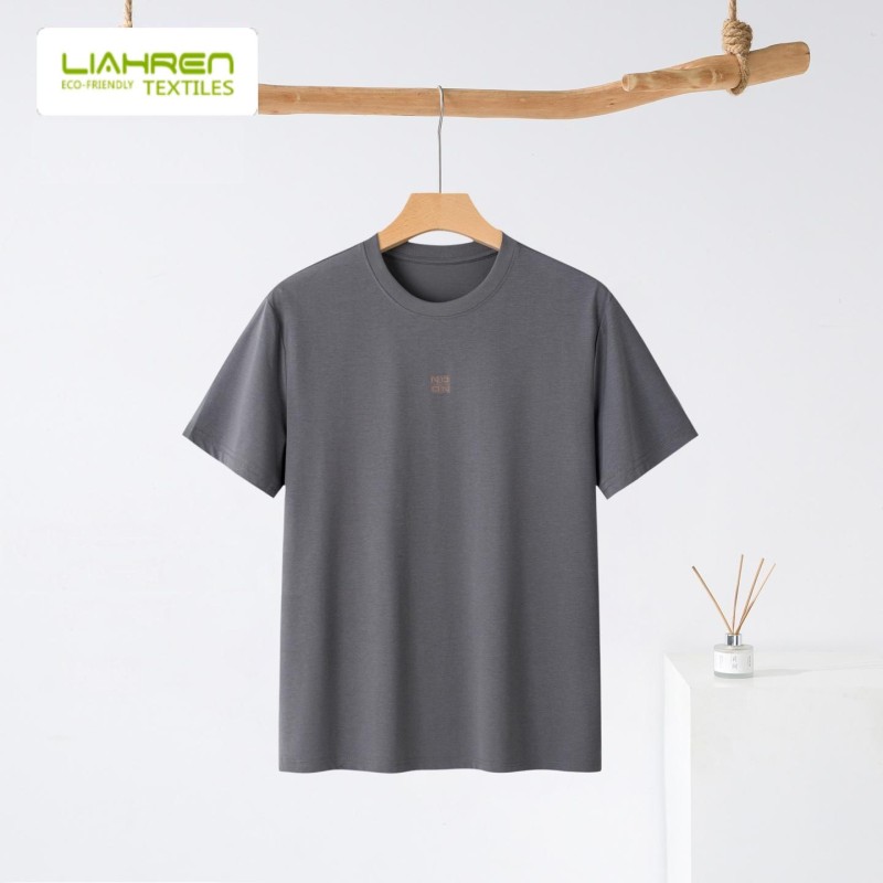 New Products Super Soft Bamboo Cotton Polyester Organic Bamboo Men T Shirt O-Neck Men T Shirt