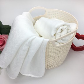 Hot Selling High Quality 2 Layers 50*70cm White 100% Bamboo Muslin Diaper Baby Nappies Sets
