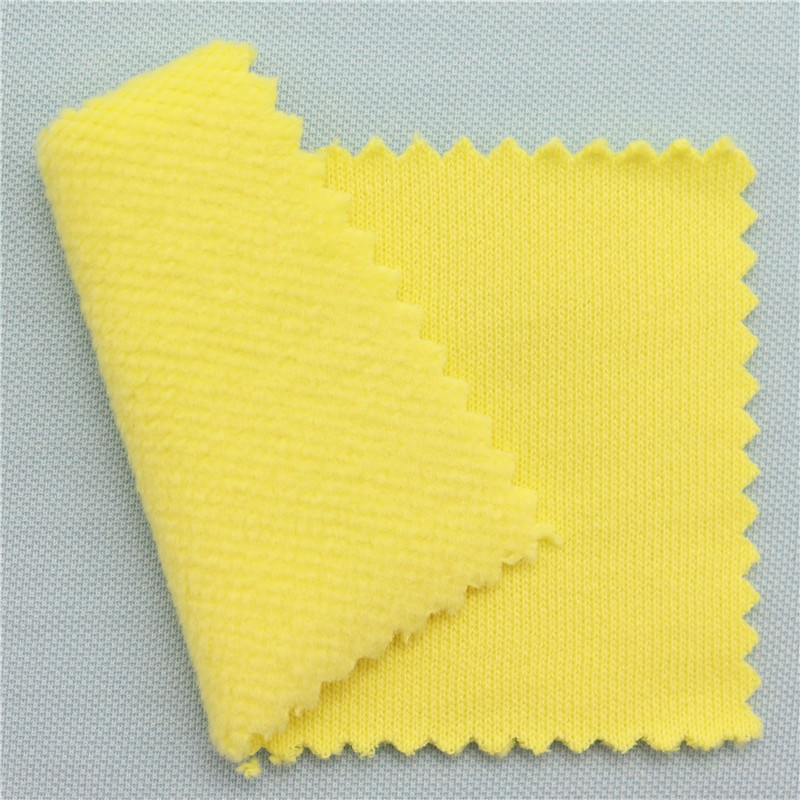 100% Organic Cotton Fleece 390gsm Ne32 Thick Tight Soft Hoodies Outer Wear Sweatshirt Fabric for Spring Autumn Winter